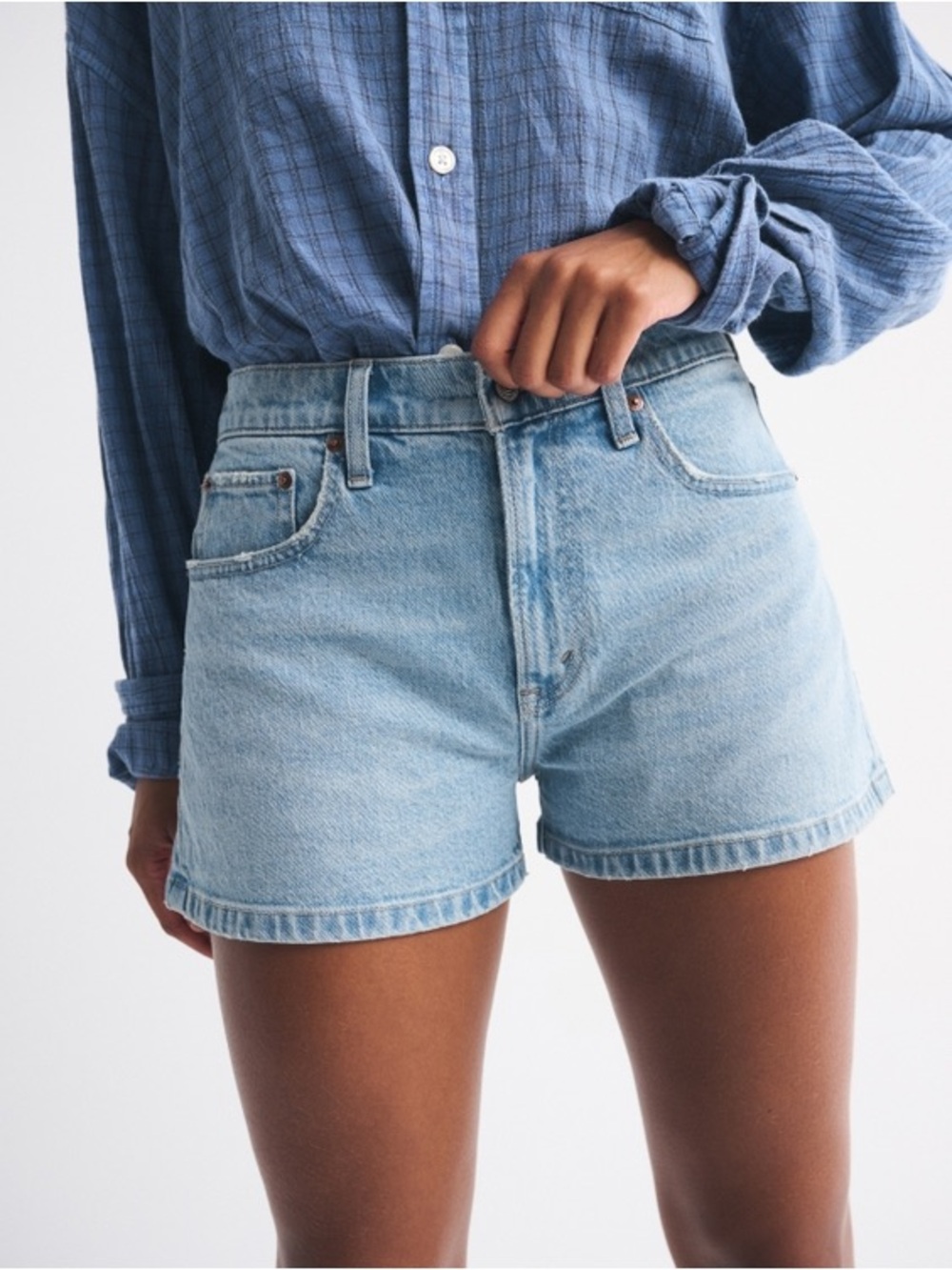 Curve Love High Rise Mom Short Size 29